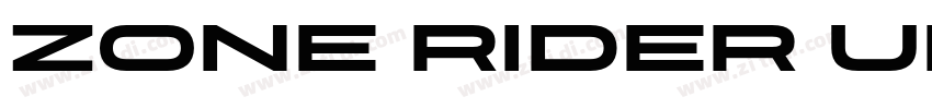 Zone Rider Ultra Exp字体转换 Zone Rider Ultra Exp字体转换